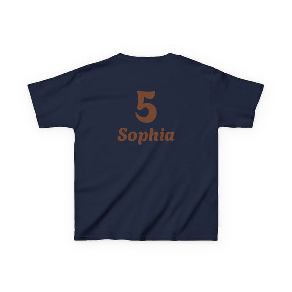Personalized Kids Football Shirt, Youth Football Gameday Shirt Cute Girls Football Shirts Football Team Fan Kids T Shirt Custom Football Tee