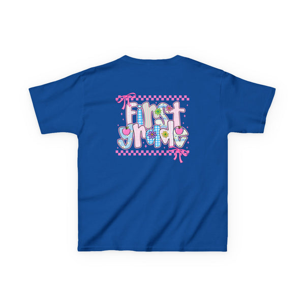 Back to School Shirt Personalized First Grade TShirt Girls 1st Grade Shirt Girls Coquette Bow Tee First Day Of School Outfit Shirts For Girl