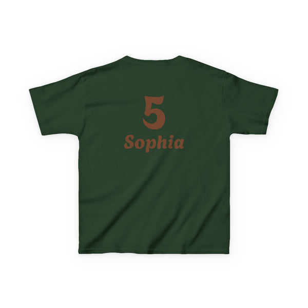 Personalized Kids Football Shirt, Youth Football Gameday Shirt Cute Girls Football Shirts Football Team Fan Kids T Shirt Custom Football Tee
