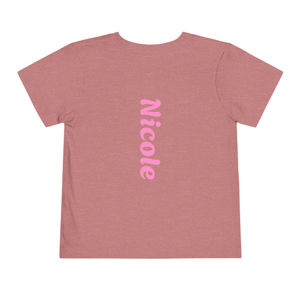 2nd Birthday Girl Shirt Custom Name Tshirt Toddler Bday Shirt Girl Second Birthday Tee Sweet Sassy Two Retro Bday Party Outfit 2nd Bday Gift
