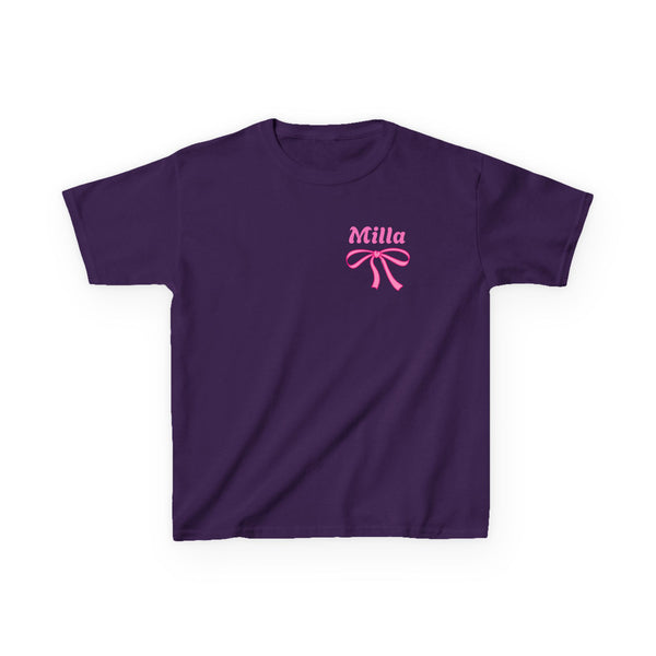 Back to School Shirt Personalized First Grade TShirt Girls 1st Grade Shirt Girls Coquette Bow Tee First Day Of School Outfit Shirts For Girl