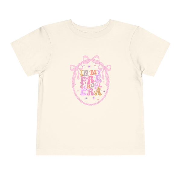 Back To School Coquette Bow Shirt, Toddler Pre School Era T-shirt First Day Tee Elementary Grade Shirt For Girl Retro School Shirt Pre K Tee