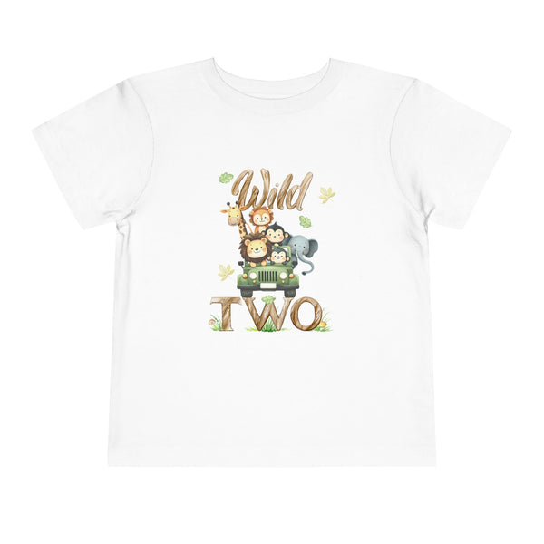 Wild Two Birthday Shirt 2nd Birthday Shirt Wild Birthday Outfit Custom Safari Jungle Animal Bday Tee Zoo 2nd Birthday Outfit Wild Bday Shirt