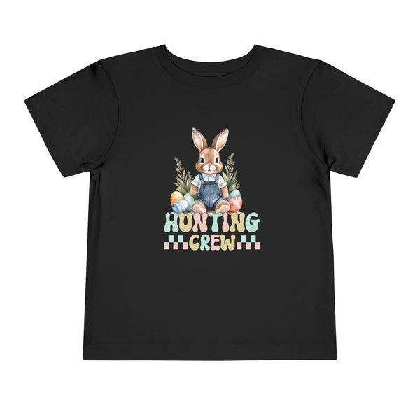 Bunny Easter Hunting Crew Shirt, Cute Toddler Easter Bunny Tee, Easter Bunny Natural Tee, Easter Boy Shirt Easter Kids Party Shirt Boy Gifts