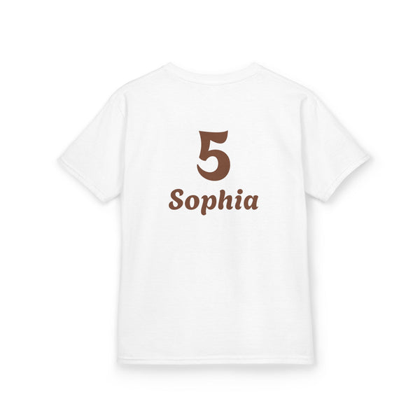 Personalized Kids Football Shirt, Youth Football Gameday Shirt Cute Girls Football Shirts Football Team Fan Kids T Shirt Custom Football Tee