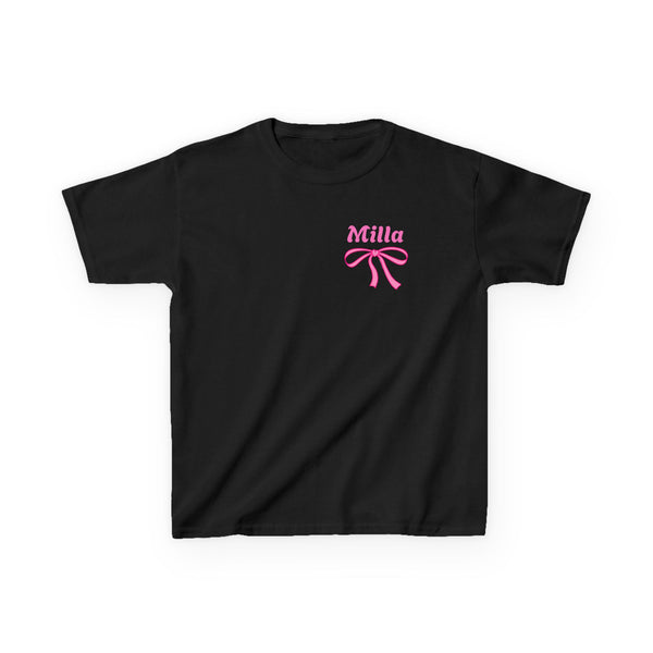 Back to School Shirt Personalized First Grade TShirt Girls 1st Grade Shirt Girls Coquette Bow Tee First Day Of School Outfit Shirts For Girl