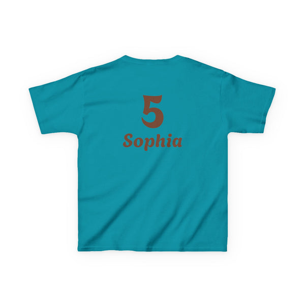 Personalized Kids Football Shirt, Youth Football Gameday Shirt Cute Girls Football Shirts Football Team Fan Kids T Shirt Custom Football Tee
