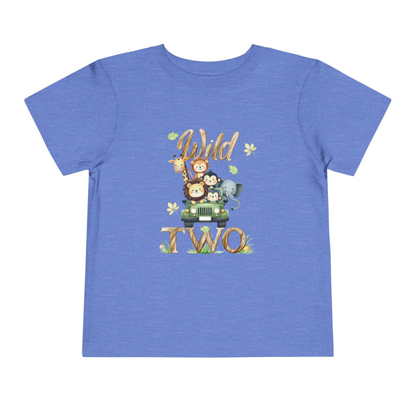 Wild Two Birthday Shirt 2nd Birthday Shirt Wild Birthday Outfit Custom Safari Jungle Animal Bday Tee Zoo 2nd Birthday Outfit Wild Bday Shirt