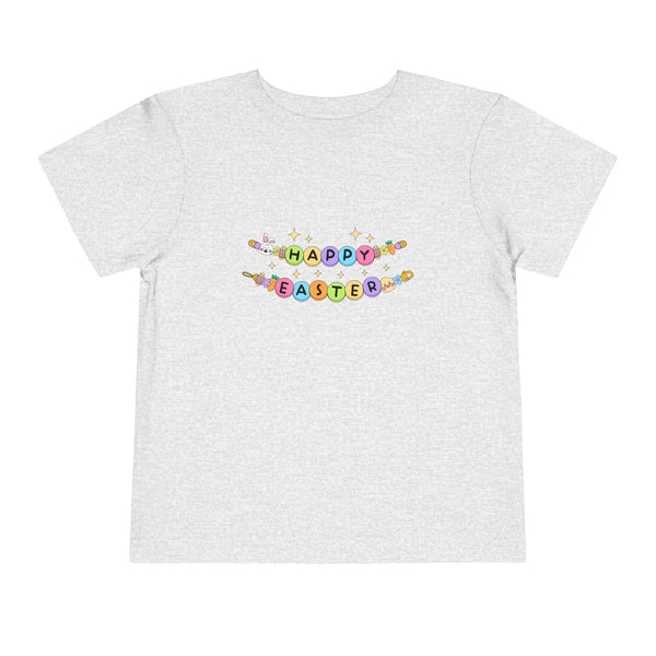 Happy Easter Shirt Toddler Friendship Bracelet T Shirt Cute Girl Easter Tee Gift for Friend Bracelet Tee Sibling Matching Tee Egg Hunt Shirt