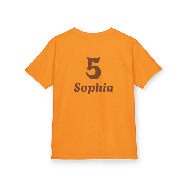Personalized Kids Football Shirt, Youth Football Gameday Shirt Cute Girls Football Shirts Football Team Fan Kids T Shirt Custom Football Tee
