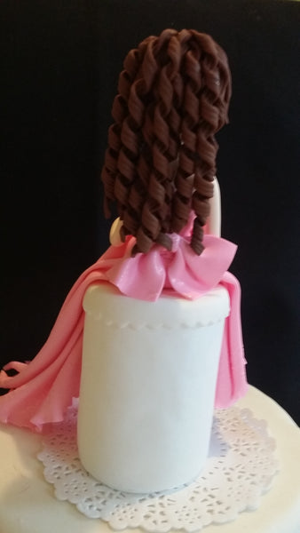 Quinceañera Cake Topper Bridal Shower Sweet Sixteen Cake Decoration