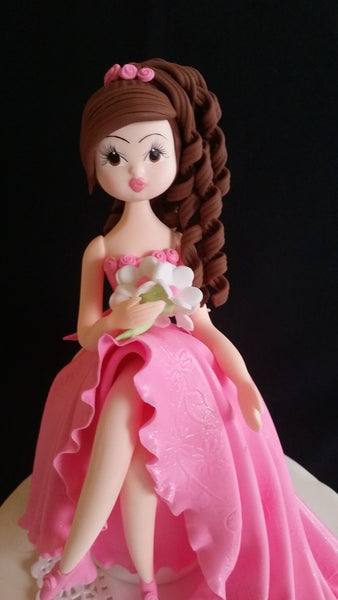 Quinceañera Cake Topper Sweet Sixteen Cake Birthday Cake and Table Decorations