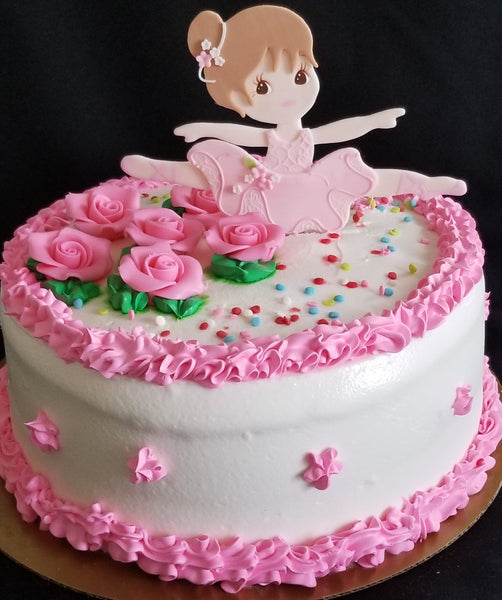 Ballerina Cake Toppers Ballerina Birthday Pink Ballet Centerpiece Decorations