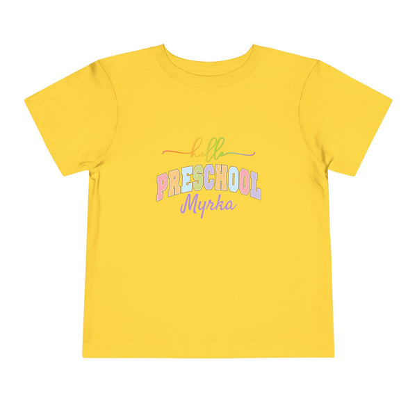 Personalized Back To School Shirt, Custom Back To School Tee First Day If School Shirts Back to school Gifts Personalized Kindergarten Shirt