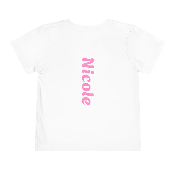 2nd Birthday Girl Shirt Custom Name Tshirt Toddler Bday Shirt Girl Second Birthday Tee Sweet Sassy Two Retro Bday Party Outfit 2nd Bday Gift