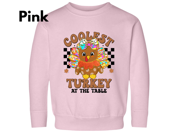 Thanksgiving Turkey Toddler Sweatshirt, Gobble Kids Sweatshirt, Thanksgiving Sweatshirt, Cutest Turkey Sweatshirt, Thanksgiving Cute Sweater