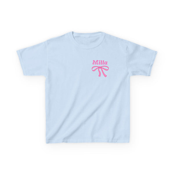 Back to School Shirt Personalized First Grade TShirt Girls 1st Grade Shirt Girls Coquette Bow Tee First Day Of School Outfit Shirts For Girl