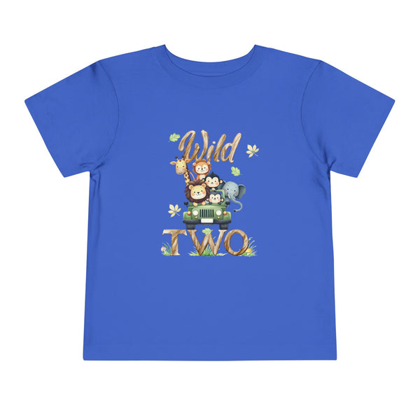 Wild Two Birthday Shirt 2nd Birthday Shirt Wild Birthday Outfit Custom Safari Jungle Animal Bday Tee Zoo 2nd Birthday Outfit Wild Bday Shirt