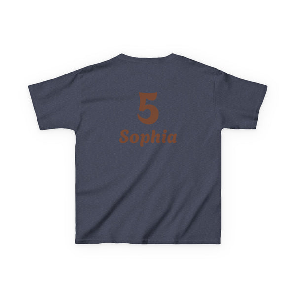 Personalized Kids Football Shirt, Youth Football Gameday Shirt Cute Girls Football Shirts Football Team Fan Kids T Shirt Custom Football Tee