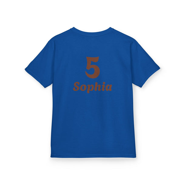 Personalized Kids Football Shirt, Youth Football Gameday Shirt Cute Girls Football Shirts Football Team Fan Kids T Shirt Custom Football Tee
