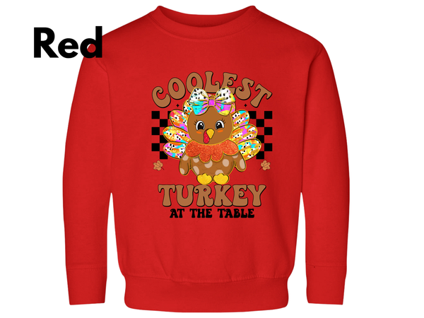 Thanksgiving Turkey Toddler Sweatshirt, Gobble Kids Sweatshirt, Thanksgiving Sweatshirt, Cutest Turkey Sweatshirt, Thanksgiving Cute Sweater