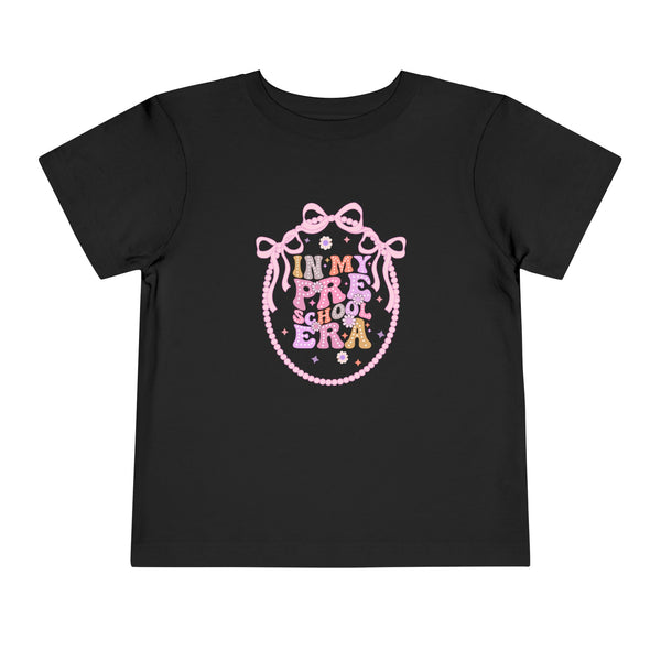 Back To School Coquette Bow Shirt, Toddler Pre School Era T-shirt First Day Tee Elementary Grade Shirt For Girl Retro School Shirt Pre K Tee
