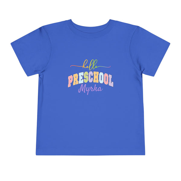 Personalized Back To School Shirt, Custom Back To School Tee First Day If School Shirts Back to school Gifts Personalized Kindergarten Shirt