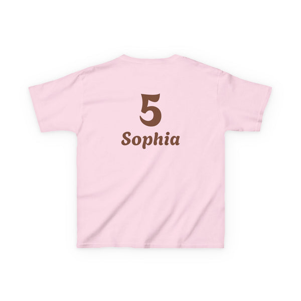 Personalized Kids Football Shirt, Youth Football Gameday Shirt Cute Girls Football Shirts Football Team Fan Kids T Shirt Custom Football Tee
