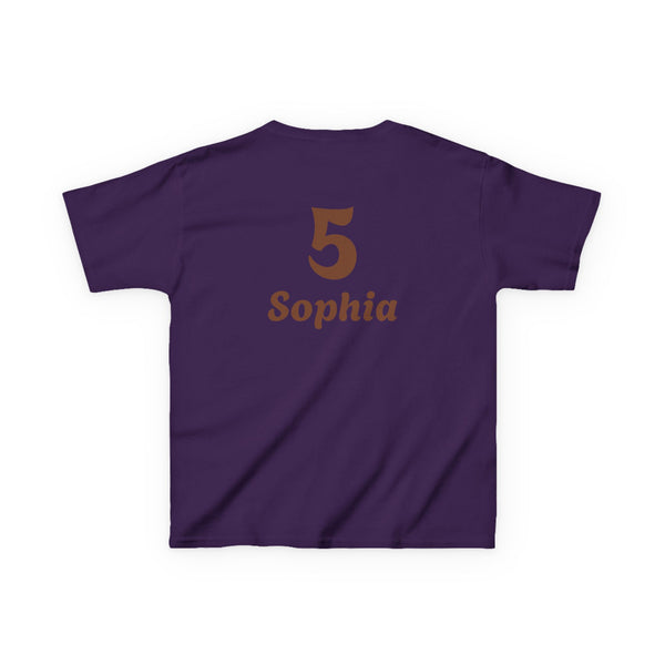 Personalized Kids Football Shirt, Youth Football Gameday Shirt Cute Girls Football Shirts Football Team Fan Kids T Shirt Custom Football Tee