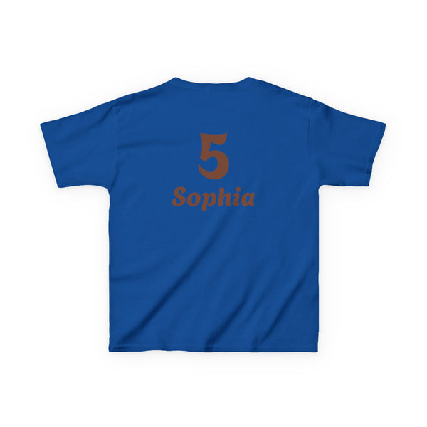 Personalized Kids Football Shirt, Youth Football Gameday Shirt Cute Girls Football Shirts Football Team Fan Kids T Shirt Custom Football Tee