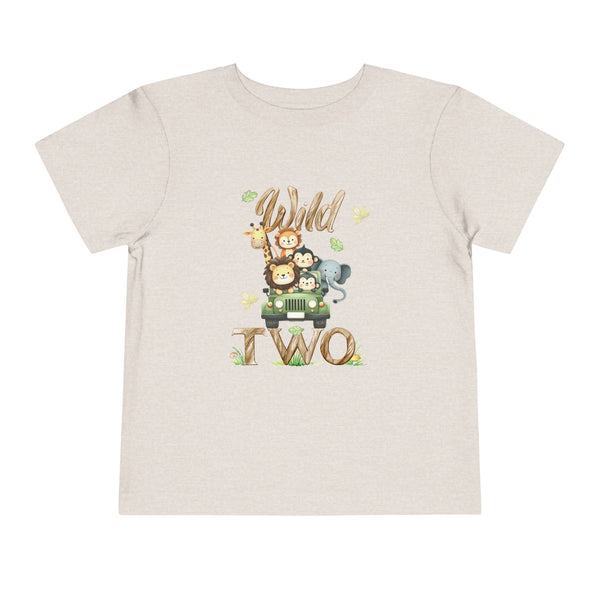 Wild Two Birthday Shirt 2nd Birthday Shirt Wild Birthday Outfit Custom Safari Jungle Animal Bday Tee Zoo 2nd Birthday Outfit Wild Bday Shirt