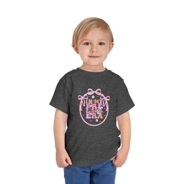 Back To School Coquette Bow Shirt, Toddler Pre School Era T-shirt First Day Tee Elementary Grade Shirt For Girl Retro School Shirt Pre K Tee