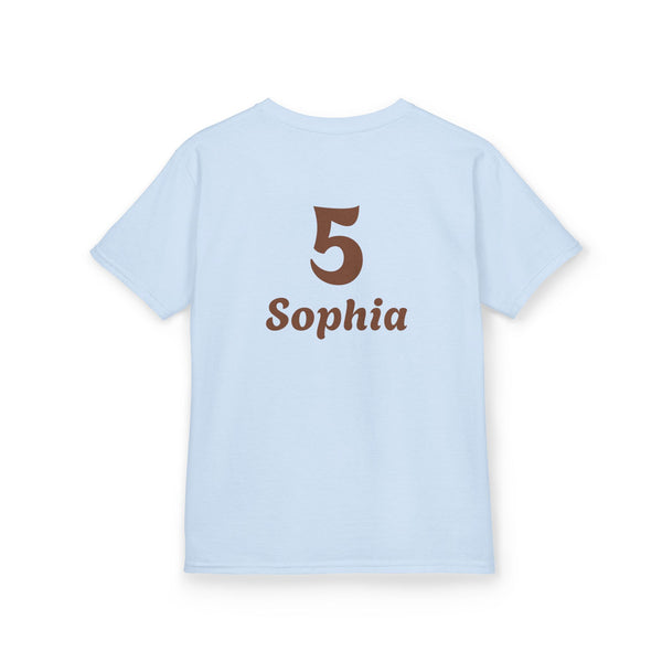 Personalized Kids Football Shirt, Youth Football Gameday Shirt Cute Girls Football Shirts Football Team Fan Kids T Shirt Custom Football Tee