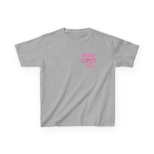 Back to School Shirt Personalized First Grade TShirt Girls 1st Grade Shirt Girls Coquette Bow Tee First Day Of School Outfit Shirts For Girl