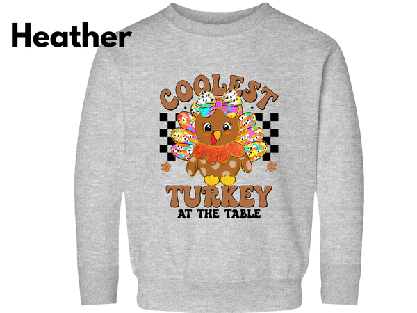 Thanksgiving Turkey Toddler Sweatshirt, Gobble Kids Sweatshirt, Thanksgiving Sweatshirt, Cutest Turkey Sweatshirt, Thanksgiving Cute Sweater