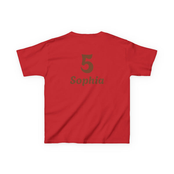 Personalized Kids Football Shirt, Youth Football Gameday Shirt Cute Girls Football Shirts Football Team Fan Kids T Shirt Custom Football Tee