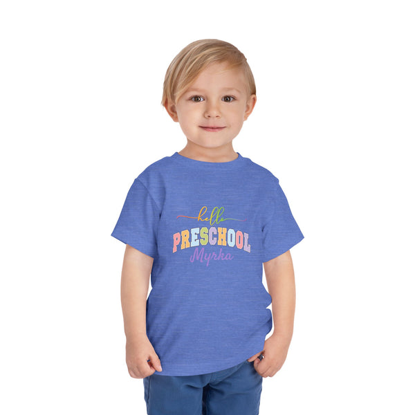 Personalized Back To School Shirt, Custom Back To School Tee First Day If School Shirts Back to school Gifts Personalized Kindergarten Shirt
