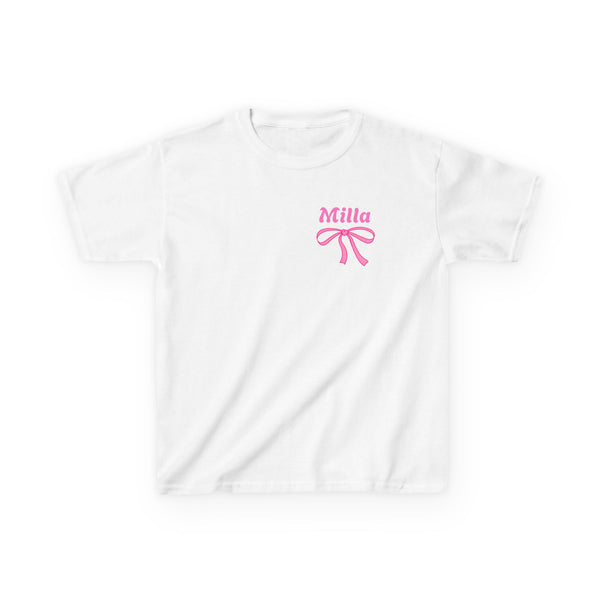 Back to School Shirt Personalized First Grade TShirt Girls 1st Grade Shirt Girls Coquette Bow Tee First Day Of School Outfit Shirts For Girl