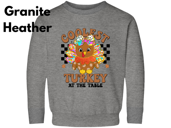 Thanksgiving Turkey Toddler Sweatshirt, Gobble Kids Sweatshirt, Thanksgiving Sweatshirt, Cutest Turkey Sweatshirt, Thanksgiving Cute Sweater