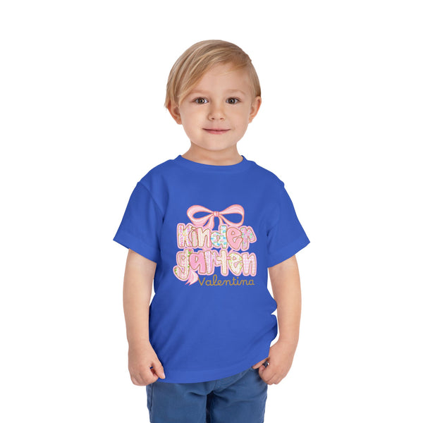 Personalized Back To School Girls Shirt, Custom Name Kids Shirt, Cute Kindergarten Shirt First Day Of School T-shirt Preppy Pre School Shirt
