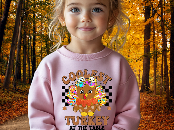 Thanksgiving Turkey Toddler Sweatshirt, Gobble Kids Sweatshirt, Thanksgiving Sweatshirt, Cutest Turkey Sweatshirt, Thanksgiving Cute Sweater