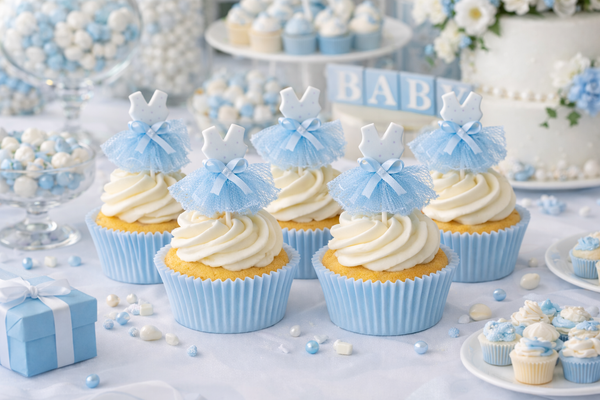 Ballerina Cupcake Toppers Ballet Dress Tutus Picks Baby Shower Ballerina Decor - C T B