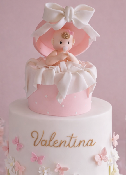 Baby Shower Cake Topper Baby in a Surprise Box Cake Decorations