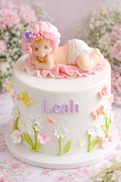 Baby Shower Cake Topper, Girl Baby Shower Decoration, Twins Baby Shower Cake Topper - C T B