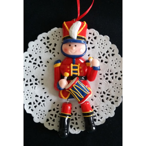 Christmas Ornament Drum Boy Ornamemt Nutcracker Christmas Tree Decorations - Cake Toppers Boutique