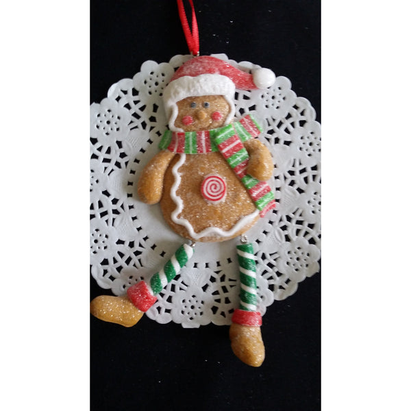 Christmas Ornaments, Christmas Tree Decorations, Red and Green Christmas Ormament - Cake Toppers Boutique