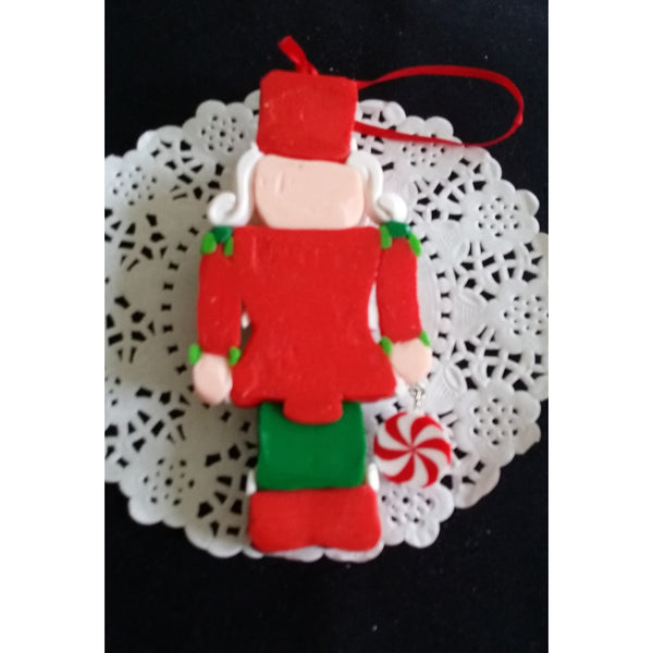 Santa's Christmas Ornaments, Christmas Tree Decorations, Santa Claus Tree Ormament - Cake Toppers Boutique