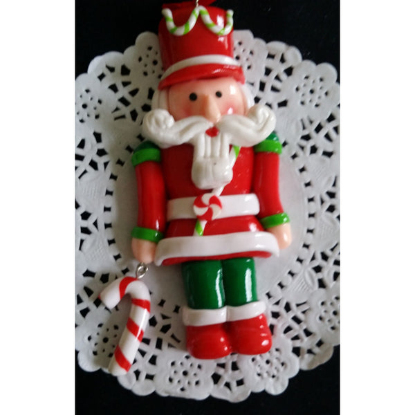 Santa's Christmas Ornaments, Christmas Tree Decorations, Santa Claus Tree Ormament - Cake Toppers Boutique
