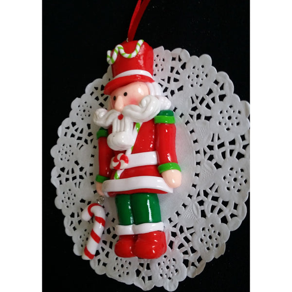 Santa's Christmas Ornaments, Christmas Tree Decorations, Santa Claus Tree Ormament - Cake Toppers Boutique