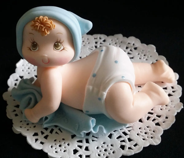 Baby Girl Cake Topper, Baby Cake Decorations, Girl or Boy Cake Decorations - Cake Toppers Boutique